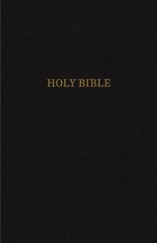 Anglais, Bible King James Version, moyen format, gros caractères, noir