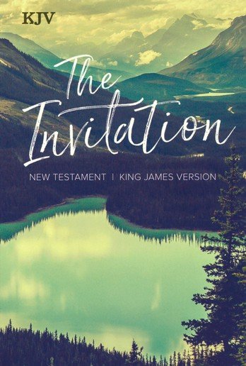 Anglais, Nouveau Testament, King James Version, The Invitation - KJV New Testament The Invitation