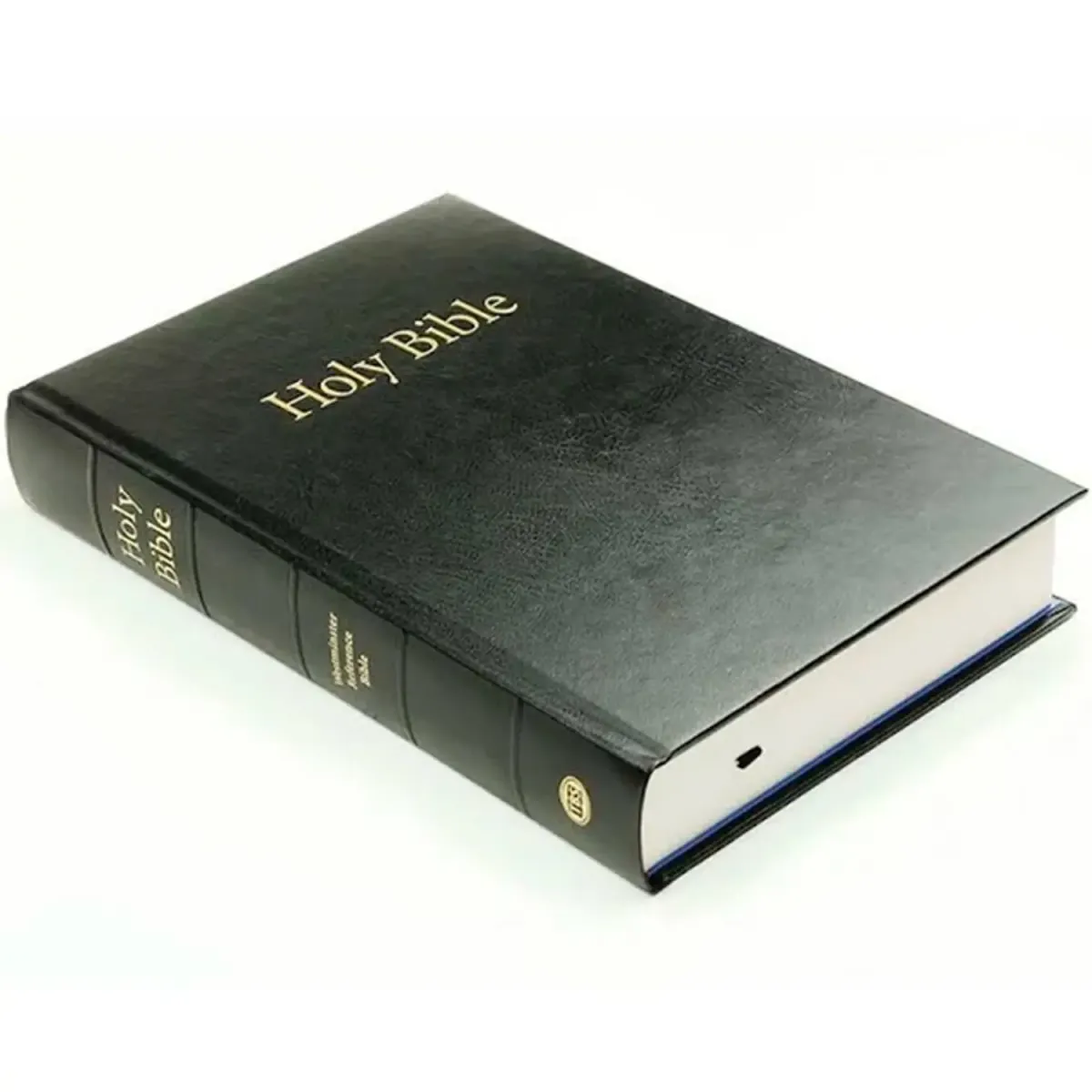 Anglais, Bible, King James Version, rigide, noire