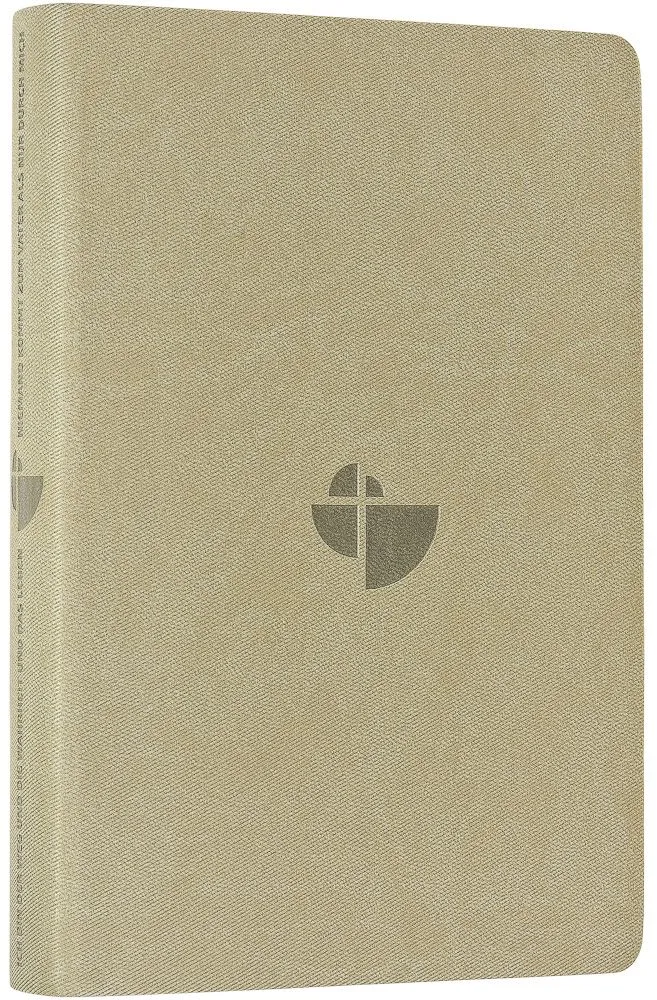 Schlachter 2000, édition de poche avec parallèles, reliure en PU couleur sable, reliure cousue