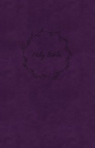 Anglais, Bible, New King James Version, grand format, violet