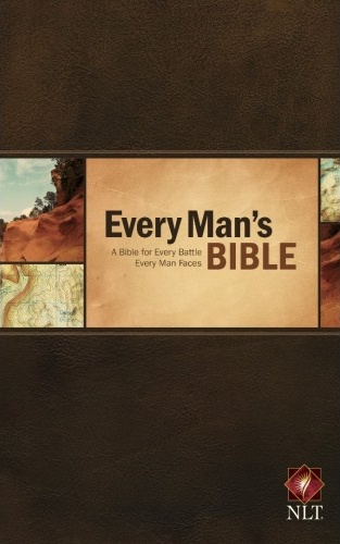 Anglais, Bible New Living Translation, Every Man's Bible, couverture rigide