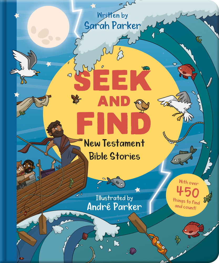 Seek and Find: New Testament Bible Stories - With Over 450 Things to Find and Count!