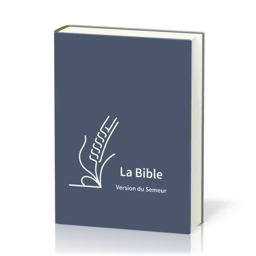 Bible Semeur 2015, compacte, bleue - couverture rigide, renforcée lin