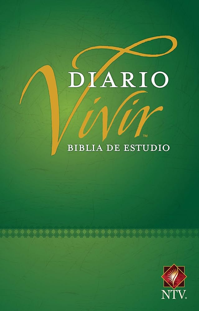 Espagnol, Bible d'étude Nueva Traducción Viviente, cartonnée, verte