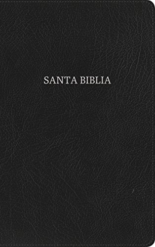 Espagnol, Bible Reina Valera 1960, ultrafine, Fibrocuir, Noire, onglets
