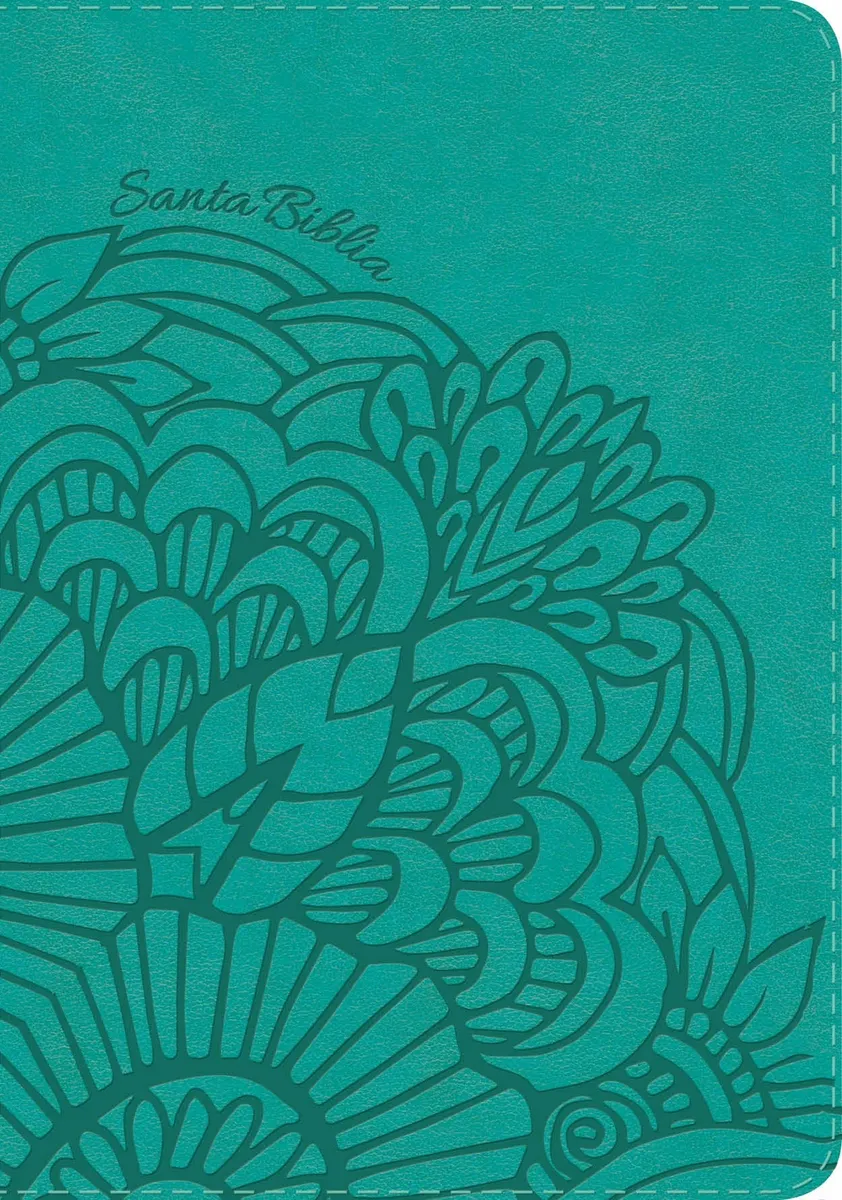 Espagnol, Bible Reina Valera 1960, grands caractèrres, similicuir, couverture illustrée, acqua