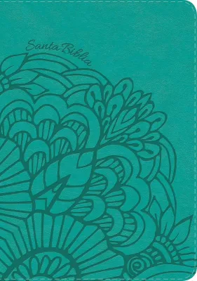 Espagnol, Bible Reina Valera 1960, grands caractèrres, similicuir, couverture illustrée, acqua