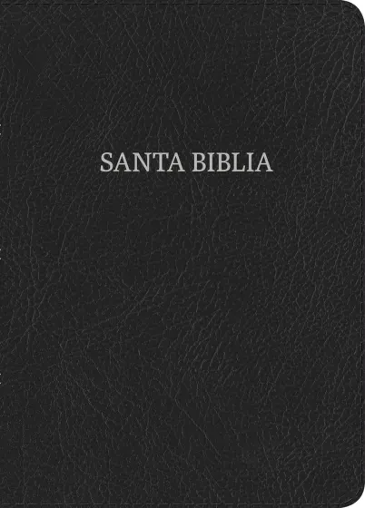 Espagnol, Bible Reina Valera 1960, très grands caractères, noire, fibrocuir, onglets