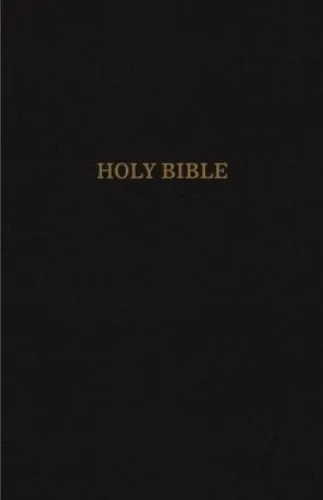Anglais, Bible King James Version, fibrocuir, noir