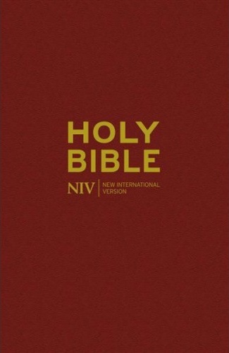 Anglais, Bible, New International Version, NIV, cartonnée, bordeaux - NIV Popular Burgundy...