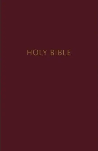 Anglais, Bible, New King James Version, Pew Bible, cartonnée, bordeaux
