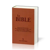 Bible Crampon 1923 révisée 2023 - couverture marron