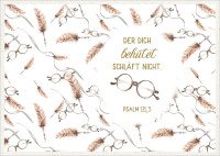 Postkarten Der Dich behütet schläft nicht
