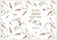 Postkarten Der Dich behütet schläft nicht