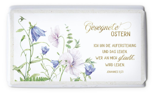 Schokolade Gesegnete Ostern - Johannes 11,25