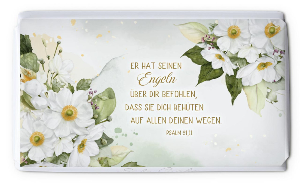 Schokolade Er hat seinen Engeln befohlen - Psalm 91,11