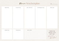 Mein Wochenplan - Fatzer alive