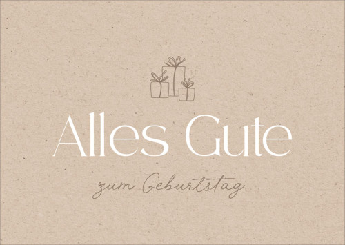 Postkarten alive Alles Gute zum Geburtstag