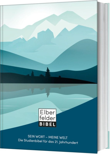 Elberfelder Studienbibel, Sein Wort - meine Welt - Hardcover Motiv Bergsee