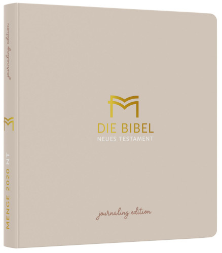 Bibel Menge 2020 NT - Journaling Edition (Umschlag Beige)