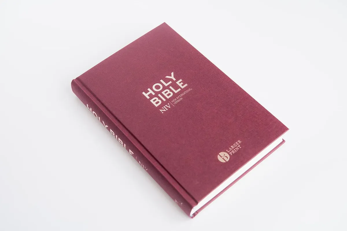 Anglais, Bible, NIV, Larger Print, Gift Hardback