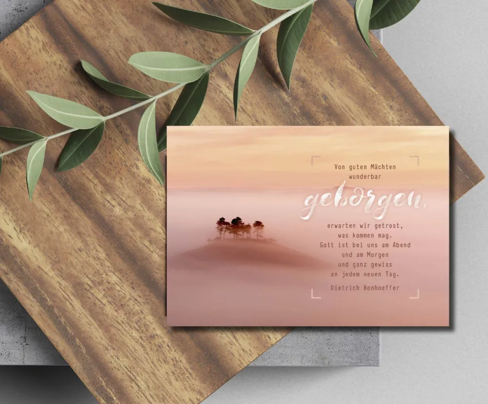 Postkarten Von guten Mächten