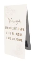 Magnet Lesezeichen Tagesziel: Jesus