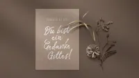Postkarten Gedanke Gottes