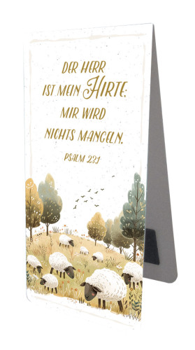 Magnet Lesezeichen Schafweide - Psalm 23.1