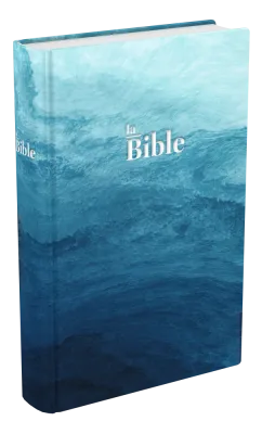 Französisch - Bible Darby, format compact, bleu quadri - couverture rigide