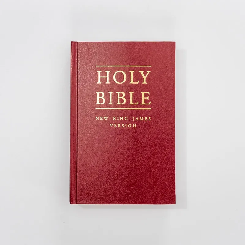 Anglais, Bible, New King james Version, rigide rouge - New King James Version Bible, Hardback...