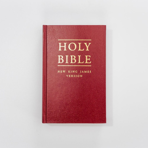 Anglais, Bible, New King james Version, rigide rouge - New King James Version Bible, Hardback...