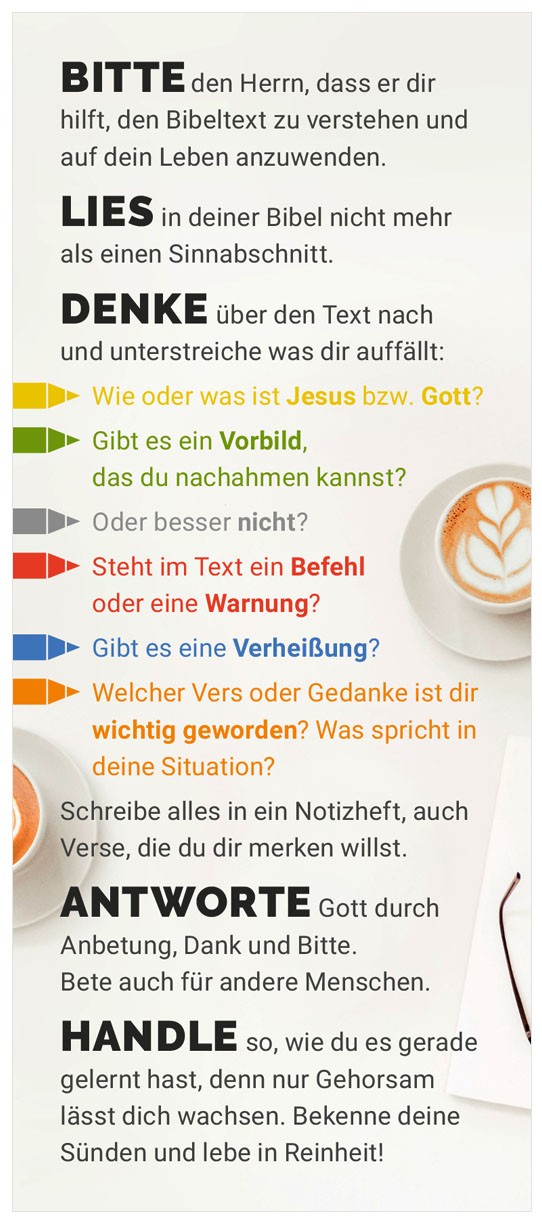 Lesezeichen Dein Wort - Dein Wort ist Wahrheit