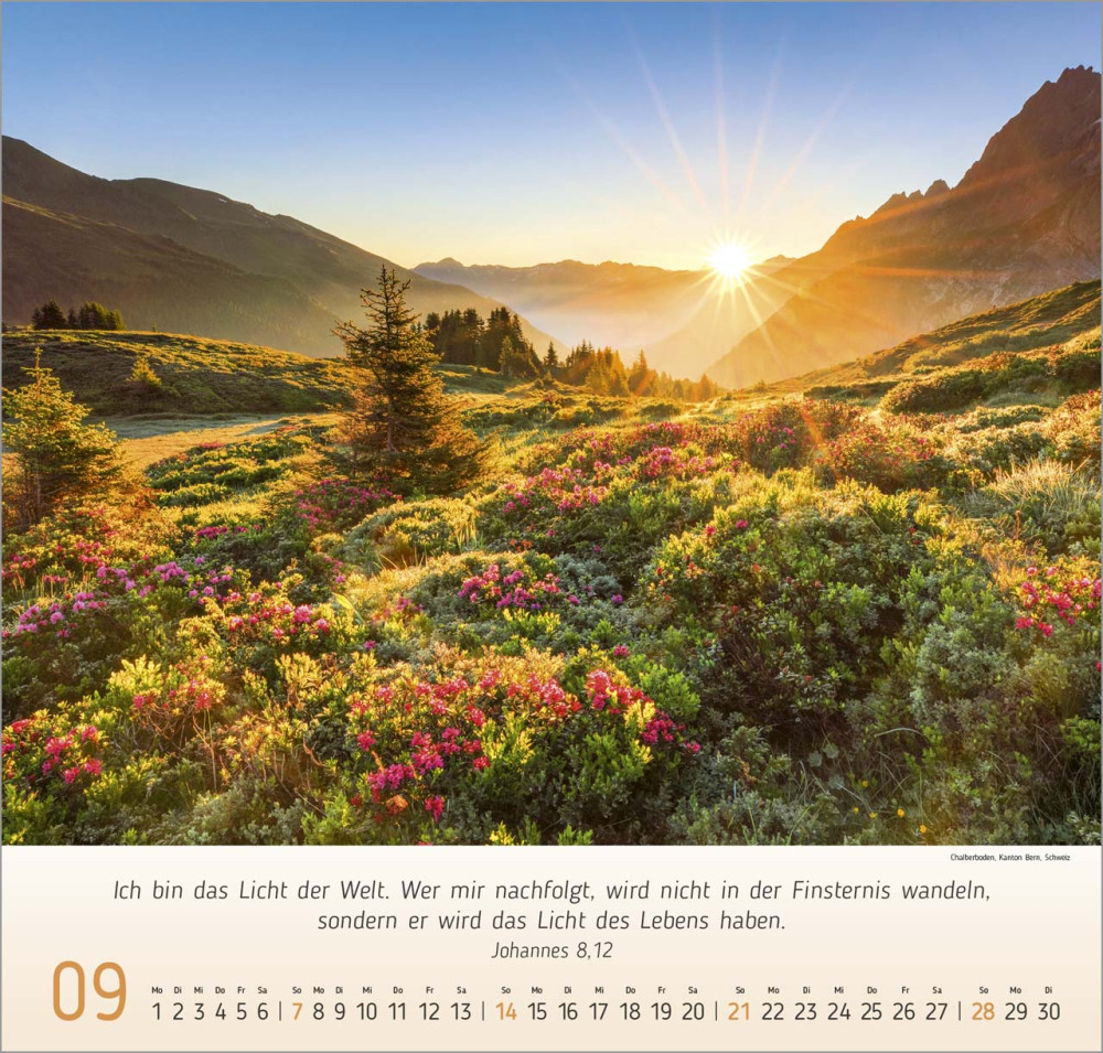 Berg Impressionen - Wandkalender