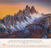 Berg Impressionen - Wandkalender