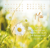 Zarte Blumengrüsse - Wandkalender