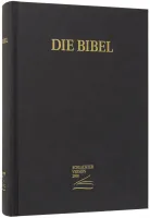 Allemand, Bible Schlachter 2000, grandes lettres, reliure cousue