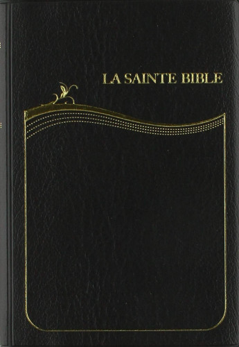 Bible Segond 1910, miniature, noire - couverture souple, flexa