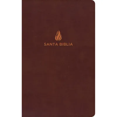 Espagnol, Bible, Reina Valera 1960, Ultrafine, similicuir brun, avec onglets - marron, piel...