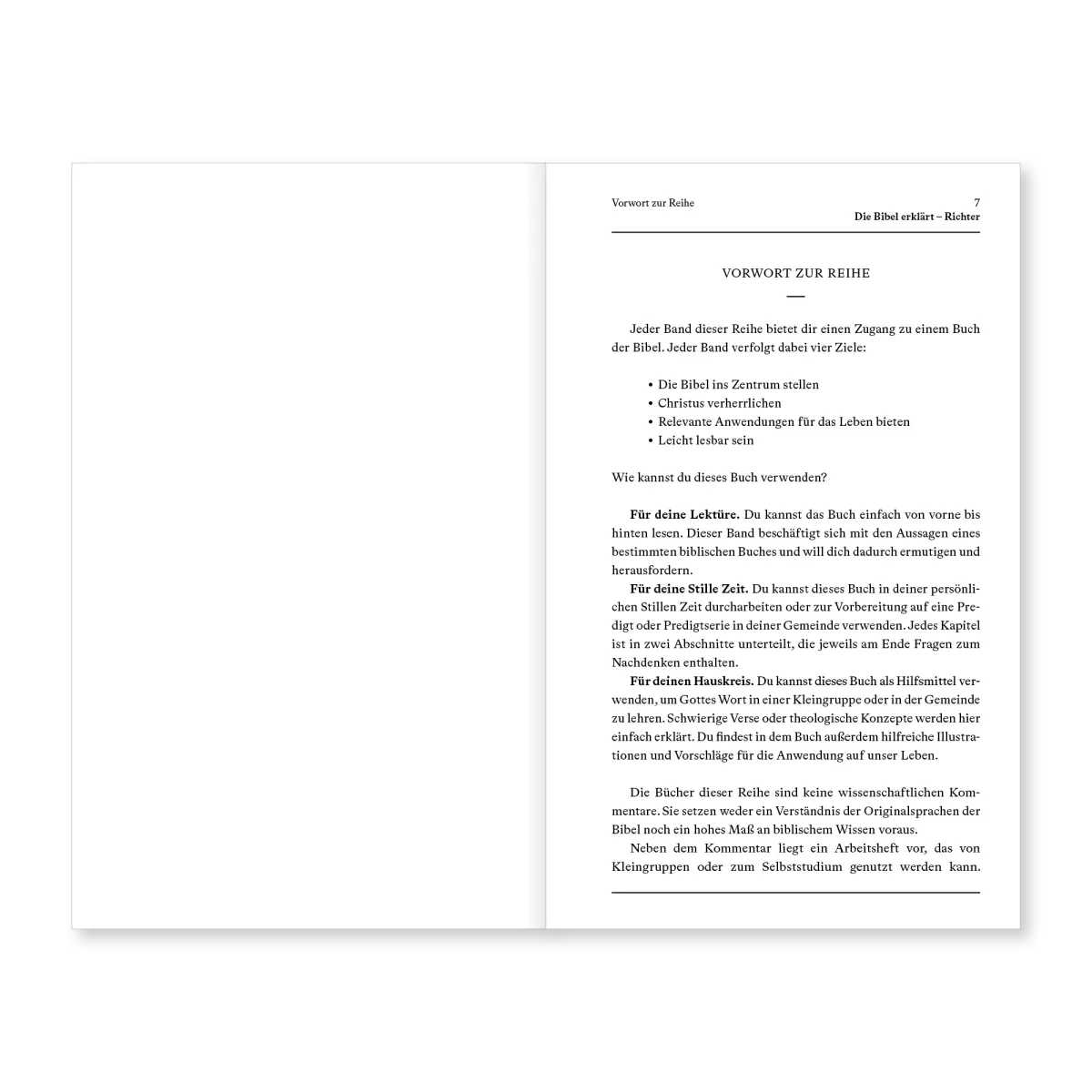 Richter (Kommentar) - Fragwürdige Helden und der wahre Held - Reihe Die Bibel erklärt