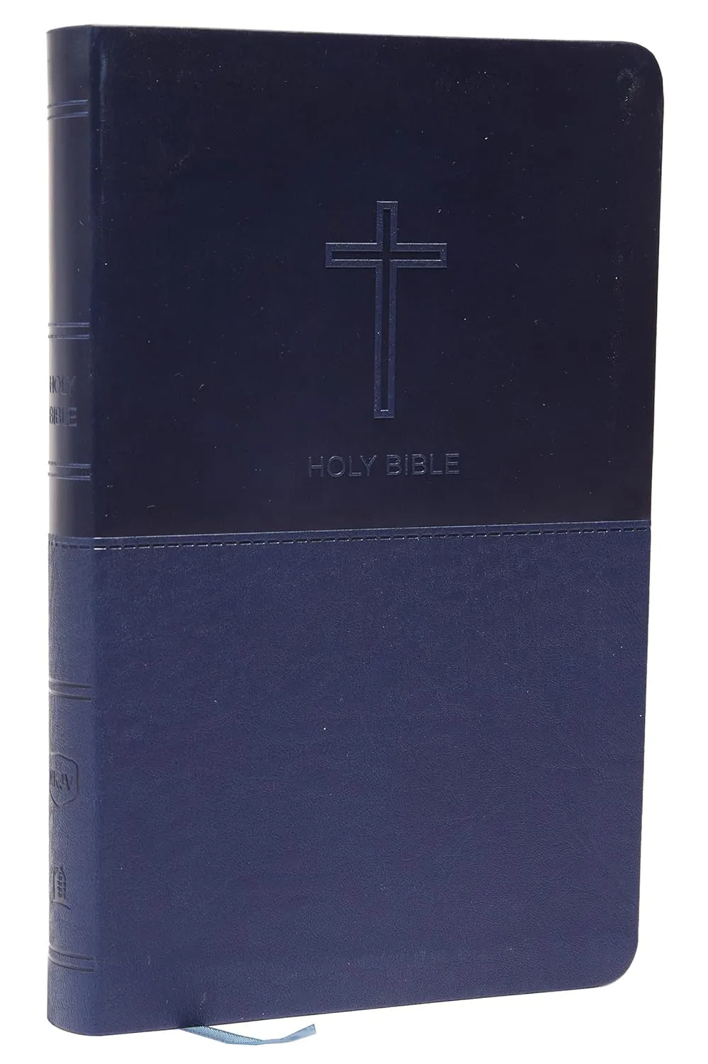 Anglais, Bible, New King James Version, moyen format, similicuir bleu - NKJV, Value Thinline...