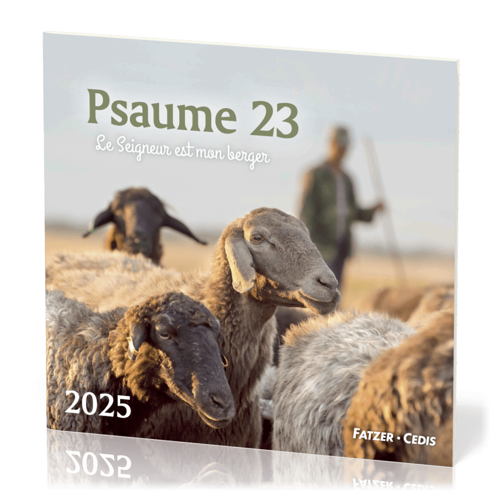 Psaume 23 [grand format] calendrier mural