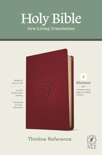 Anglais, Bible, New Living Translation,  Thinline Reference Bible, Filament Enabled Edition - NLT...