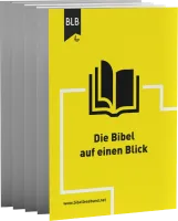 Die Bibel auf einen Blick Leporello - Erhalte einen Überblick über die wichtigsten Ereignisse im...