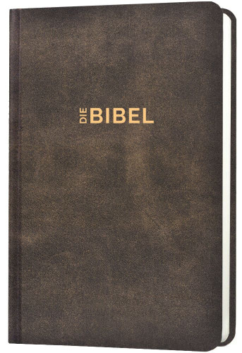 Schlachter 2000 Bible - Edition de poche (couverture rigide, illustrée, aspect cuir antique)