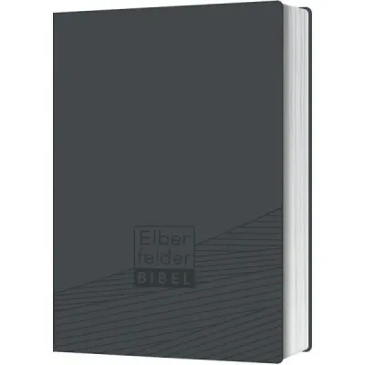Elberfelder Bibel Taschenausgabe - Kunstleder grau