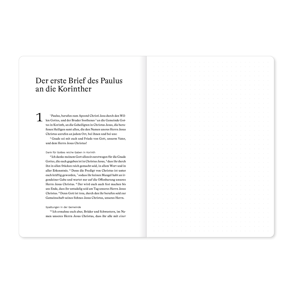1. Korinther - Bibeljournal