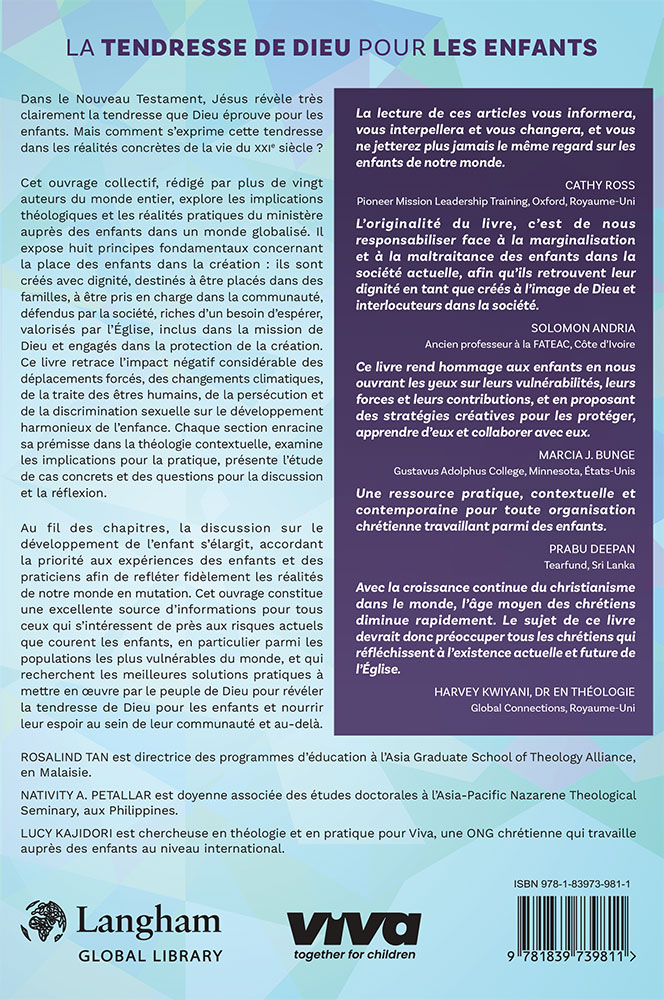 Tendresse de Dieu pour les enfants (La) - De la théologie pratique dans une perspective mondiale