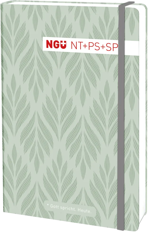 Allemand, NGÜ Nouveau Testament avec Psaumes et Proverbes - Design Edition avec élastique